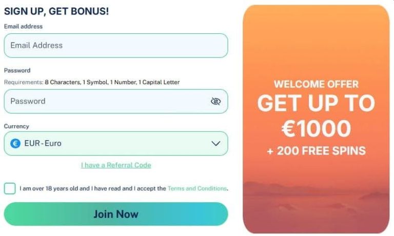 DailySpins Casino inscription